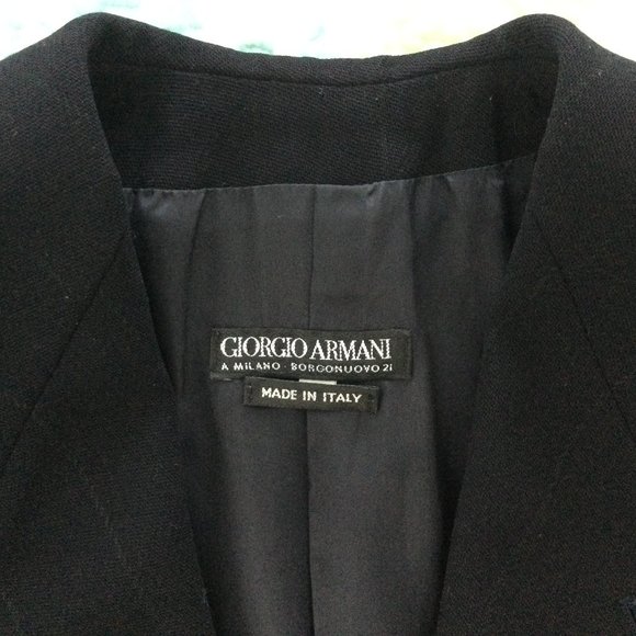 Giorgio Armani Vintage Wool Suit - Great Condition - Picture 4 of 6